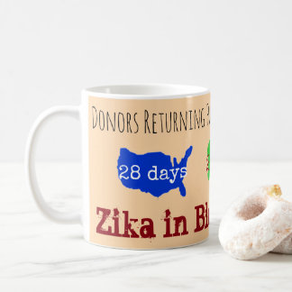 Zika in Blood 101日Mug by RoseWrites コーヒーマグカップ