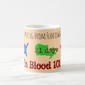 Zika in Blood 101日Mug by RoseWrites コーヒーマグカップ (中央)