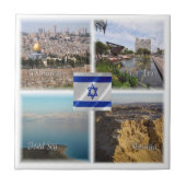 zIL006 TEL AVIVエルサレム，イスラエル， タイル (正面)