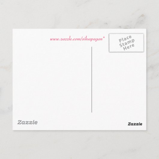 Zilker Botanical Gardens, Austin TX ポストカード (裏面)