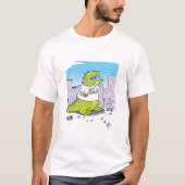 Zilla Eat Locals Tシャツ (正面)