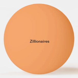 zillionairesのオレンジピンポン球 卓球ボール