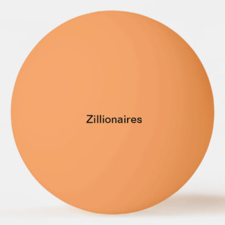 zillionairesのオレンジピンポン球 卓球ボール