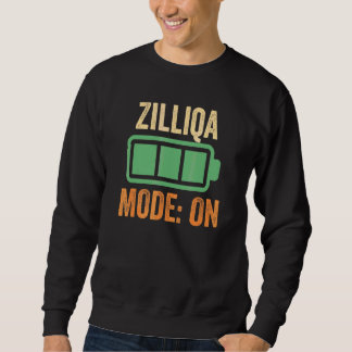 Zilliqaモードオン 暗号通貨 スウェットシャツ