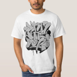 ZIMADによる汚れた白BOYZ Tシャツ