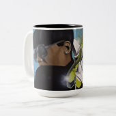 ZIMADのコーヒー・マグ ツートーンマグカップ (正面左)