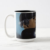 ZIMADのコーヒー・マグ ツートーンマグカップ (左)