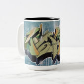 ZIMADのコーヒー・マグ ツートーンマグカップ (正面左)