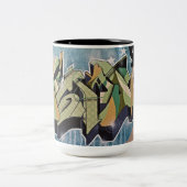 ZIMADのコーヒー・マグ ツートーンマグカップ (中央)