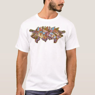 ZIMADの野生のスタイルの落書きバーナーのワイシャツ Tシャツ