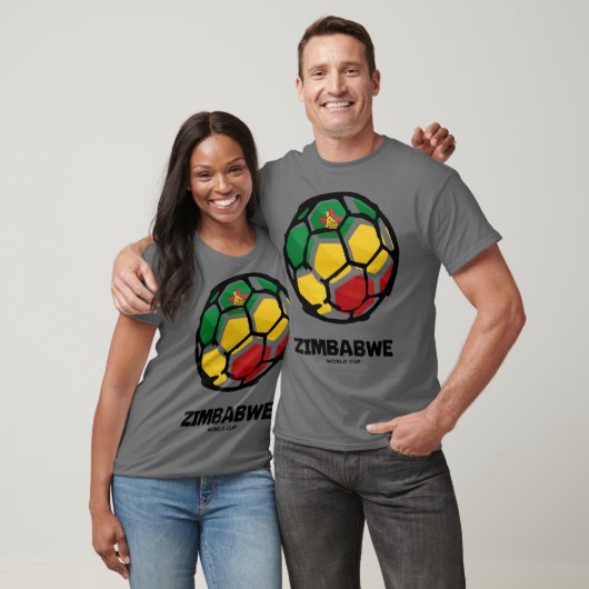 Zimbabwe Country Flag Tシャツ (ユニセックス)