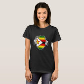 Zimbabwe flag tシャツ (正面フル)
