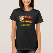Zimbabwean enthusiasts for Zimbabwe and Zimbabwe Tシャツ (正面)
