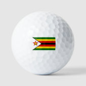 Zimbabwean Flag, Flag of Zimbabwe ゴルフボール (正面)
