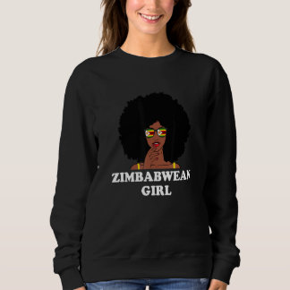 Zimbabwean Girl Zimbabwe スウェットシャツ