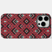 Zimbabwean Retso African Retro Mudcloth Print Case-Mate iPhoneケース (裏面 (横))