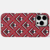 Zimbabwean Retso African Retro Mudcloth Print Case-Mate iPhoneケース (裏面 (横))
