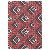 Zimbabwean Traditional Jira reRetso African Print  テーブルクロス (正面)