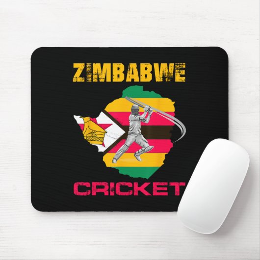 Zimbwe Cricket Zimbwean Men マウスパッド (マウス)