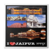 zIN003 i love JAIPUR India, Asia, タイル (正面)