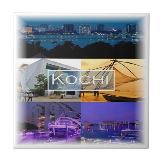 zIN007高知、インド、アジア、 タイル (正面)