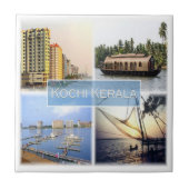 zIN008 KOCHI COCHIN KERALA，インド，アジア， タイル (正面)