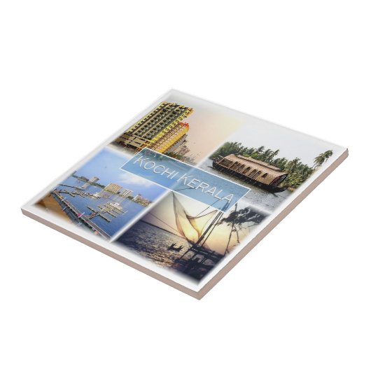 zIN008 KOCHI COCHIN KERALA，インド，アジア， タイル (側面)