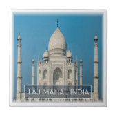 zIN009 TAJ MAHAL，インド，アジア， タイル (正面)