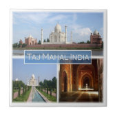 zIN010 THE TAJ MAHAL，インド，アジア， タイル (正面)