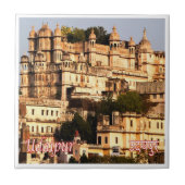 zIN016 UDAIPUR City Palace，インド，アジア タイル (正面)
