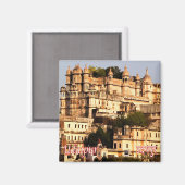 zIN016 UDAIPUR City Palace,インド,アジア マグネット (正面/裏面)