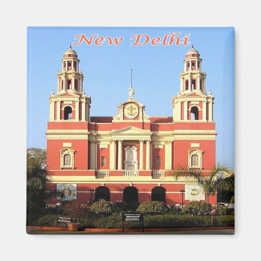 zIN026 JODHPUR MEHERANGARH FORT，インド，冷蔵庫 マグネット (正面)