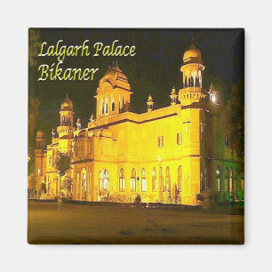 zIN030 LALGARH PALACE BIKANER,インド,冷蔵庫 マグネット