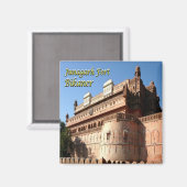 zIN031 JUNAGARH FORT BIKANER、インド、冷蔵庫 マグネット (正面/裏面)