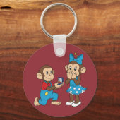 Zina and Mimo and the marriage proposal キーホルダー (正面)