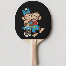 Zina and Mimo are flirting. 卓球ラケット