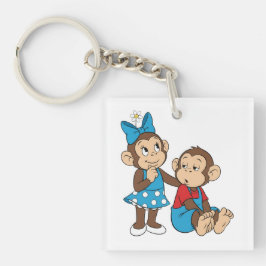 Zina and Mimo: Love and indifference キーホルダー