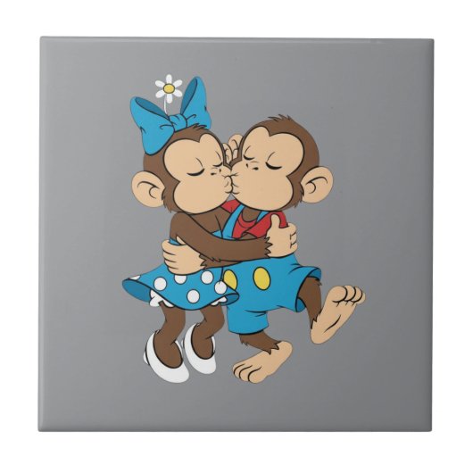 zina and mimo love kiss タイル (正面)