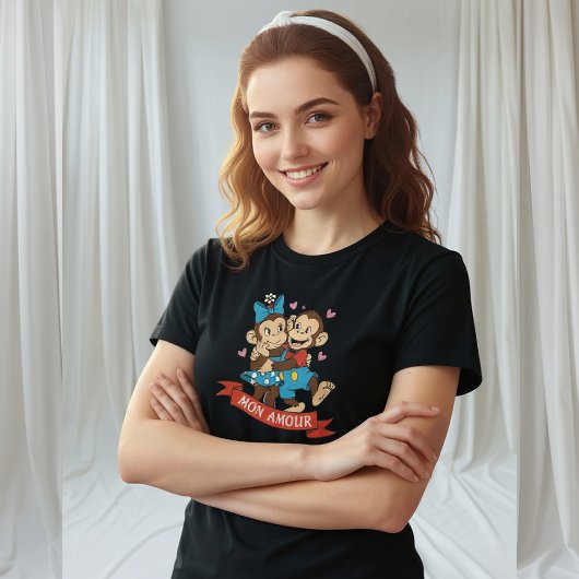 Zina and Mimo, mon amour トライブレンドＴシャツ