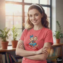 Zina and Mimo, mon amour トライブレンドＴシャツ