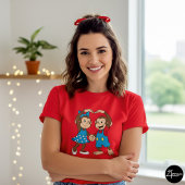 Zina, Mimo, and the sign of love Tシャツ