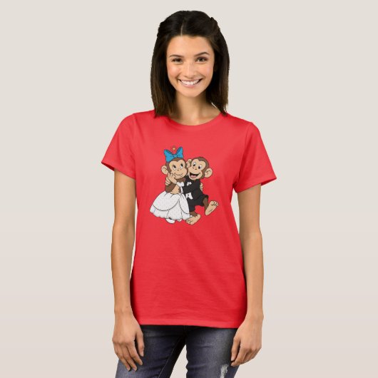 Zina & Mimo are the bride and groom. Tシャツ (正面フル)