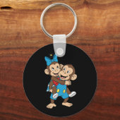 zina on mimo's back キーホルダー (裏面)