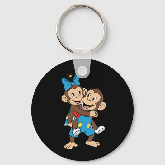 zina on mimo's back キーホルダー (裏面)