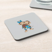 zina on mimo's back コースター (左側)