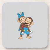 zina on mimo's back コースター (正面)