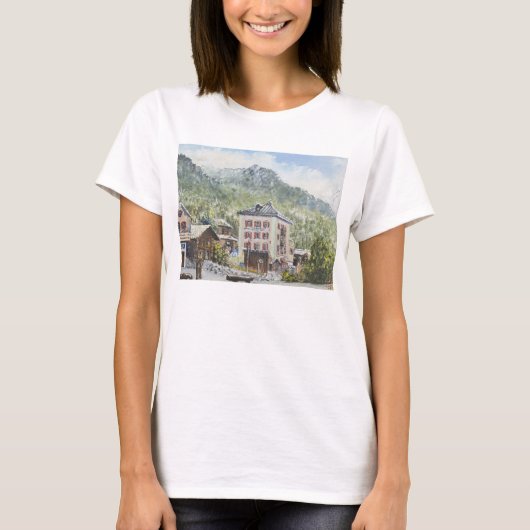 Zinalスイス連邦共和国。 2007年 tシャツ (正面)