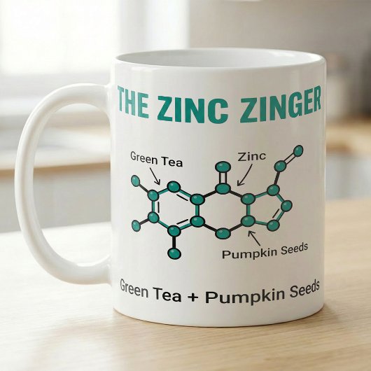 Zinc Zinger Chemistry Tea Blend コーヒーマグカップ