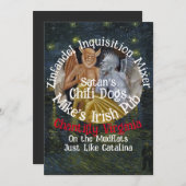 Zinfandel Inquisition Mixer Chantilly Virginia 招待状 (正面/裏面)