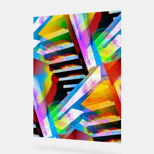 Zing アクリルサイン (傾斜)